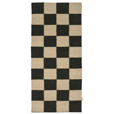 Classic Collection Square gångmatta svart/natur Classic Collection Square gångmatta svart/natur