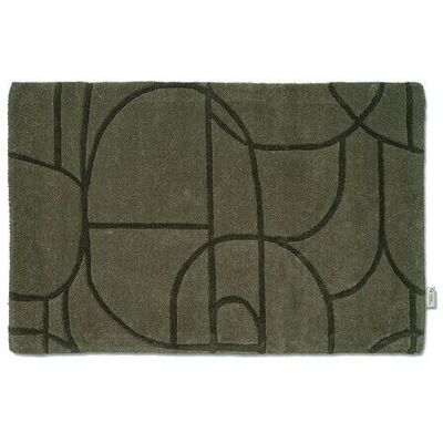 Classic Collection Modern Abstract dörrmatta grön Classic Collection Modern Abstract dörrmatta grön