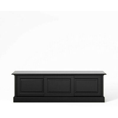 Newport Montauk mediabänk modern black Newport Montauk mediabänk modern black