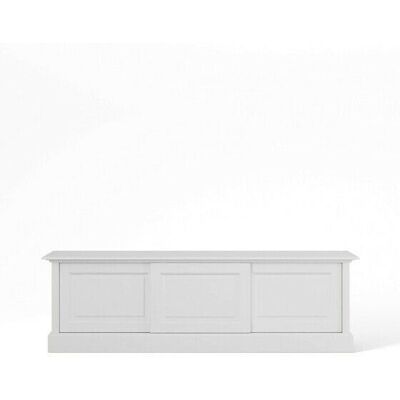 Newport Montauk mediabänk classic white Newport Montauk mediabänk classic white