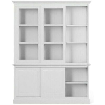 Newport Assonet vitrinskåp classic white Newport Assonet vitrinskåp classic white
