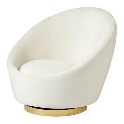 Jonathan Adler Ether snurrfåtölj vit Jonathan Adler Ether snurrfåtölj vit