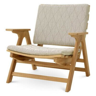 Eichholtz Oceanview fåtölj natural teak Eichholtz Oceanview fåtölj natural teak