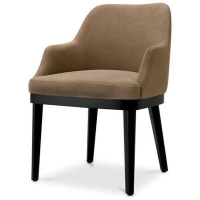 Eichholtz Costa karmstol med hylla sabino brown Eichholtz Costa karmstol med hylla sabino brown