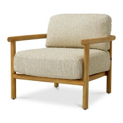 Eichholtz Ombria fåtölj natural teak Eichholtz Ombria fåtölj natural teak