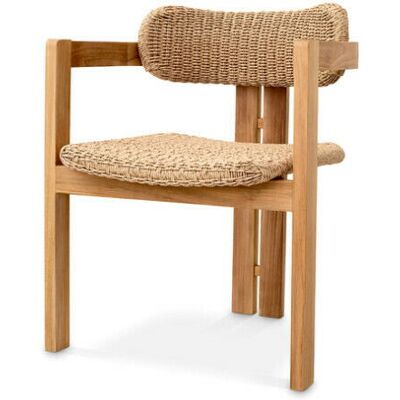 Eichholtz Donato matstol natural teak Eichholtz Donato matstol natural teak