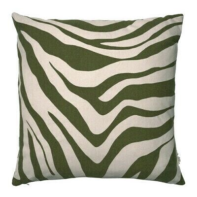 Classic Collection Savannah kuddfodral grön/off white Classic Collection Savannah kuddfodral grön/off white