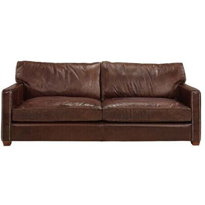 Artwood Viscount soffa vintage cigar 3-sits Artwood Viscount soffa vintage cigar 3-sits