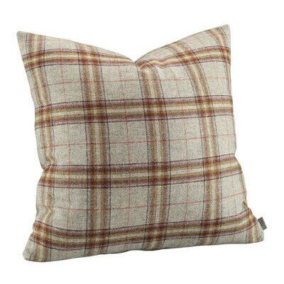 Artwood Glensdale Check kuddfodral grey/ochre Artwood Glensdale Check kuddfodral grey/ochre