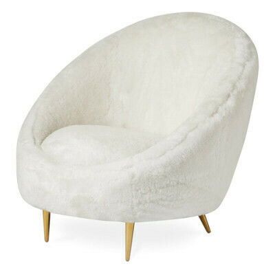 Jonathan Adler Ether fåtölj vit Jonathan Adler Ether fåtölj vit