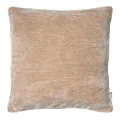 Classic Collection Velvet Stonewash kuddfodral beige Classic Collection Velvet Stonewash kuddfodral beige