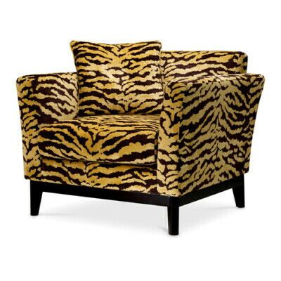 Eichholtz Flux fåtölj tigris brown Eichholtz Flux fåtölj tigris brown