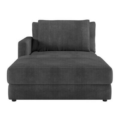Artwood Reno schäslong avanna dark grey vänster Artwood Reno schäslong avanna dark grey vänster