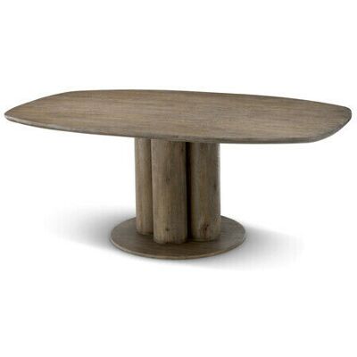 Eichholtz Westwood matbord silverstone oak veneer Eichholtz Westwood matbord silverstone oak veneer