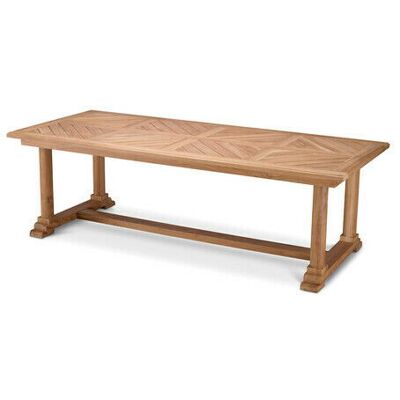 Eichholtz Bell Rive matbord natural teak Eichholtz Bell Rive matbord natural teak