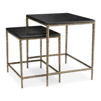 Eichholtz Ferndale sidobord svart 2-set Eichholtz Ferndale sidobord svart 2-set