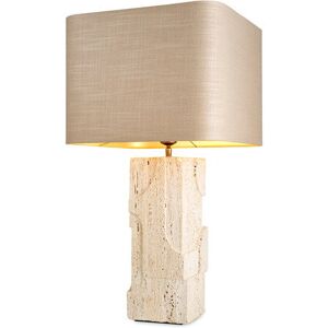 Eichholtz Mazzini bordslampa travertin Eichholtz Mazzini bordslampa travertin