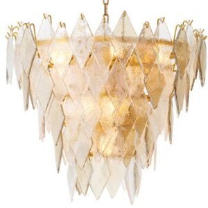 Eichholtz Rhombus takkrona antik mässing S Eichholtz Rhombus takkrona antik mässing S