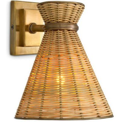 Eichholtz Kon tiki vägglampa beige Eichholtz Kon tiki vägglampa beige