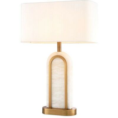 Eichholtz Palladio bordslampa alabaster Eichholtz Palladio bordslampa alabaster