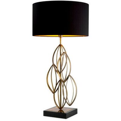 Eichholtz Bellamont bordslampa vintage mässing Eichholtz Bellamont bordslampa vintage mässing