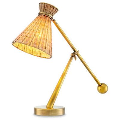 Eichholtz Kon Tiki bordslampa beige Eichholtz Kon Tiki bordslampa beige