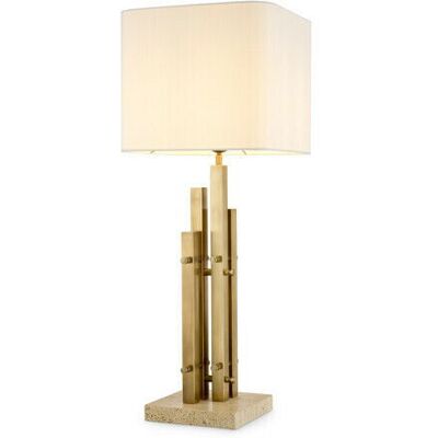 Eichholtz Destino bordslampa antik mässing Eichholtz Destino bordslampa antik mässing