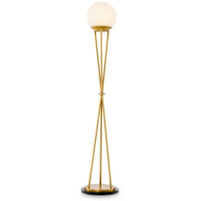 Eichholtz Izzy golvlampa antik mässing Eichholtz Izzy golvlampa antik mässing