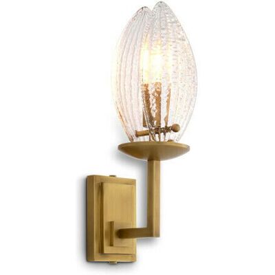 Eichholtz Persephone vägglampa antik mässing Eichholtz Persephone vägglampa antik mässing