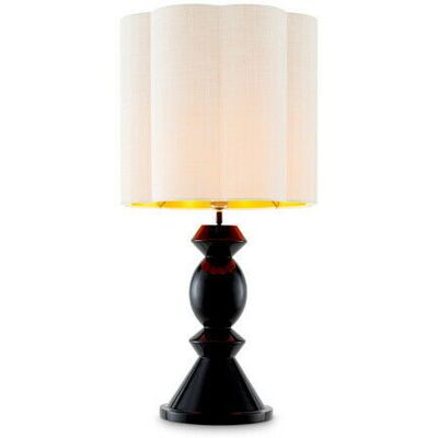 Eichholtz Dionne bordslampa svart/vit Eichholtz Dionne bordslampa svart/vit