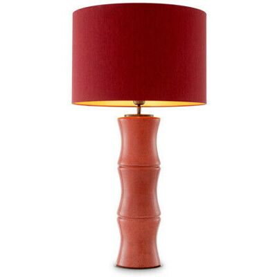 Eichholtz Bonny bordslampa korallröd Eichholtz Bonny bordslampa korallröd