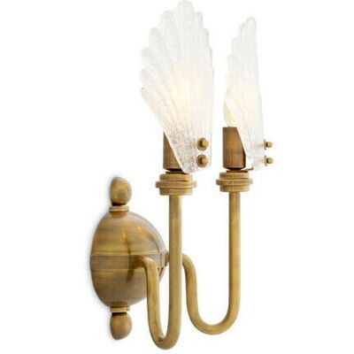 Eichholtz Isabelle vägglampa antik mässing Eichholtz Isabelle vägglampa antik mässing