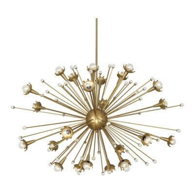 Jonathan Adler Sputnik taklampa mässing Jonathan Adler Sputnik taklampa mässing