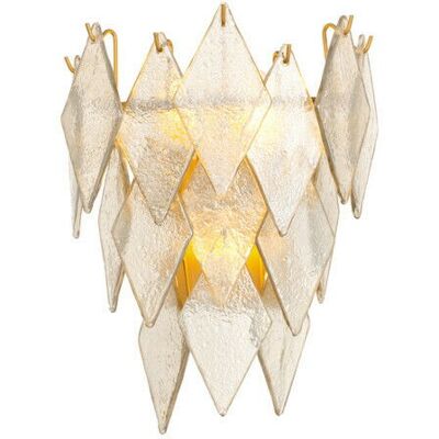 Eichholtz Rhombus vägglampa antik mässing Eichholtz Rhombus vägglampa antik mässing