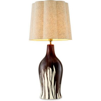 Eichholtz Beatriz bordslampa brun Eichholtz Beatriz bordslampa brun