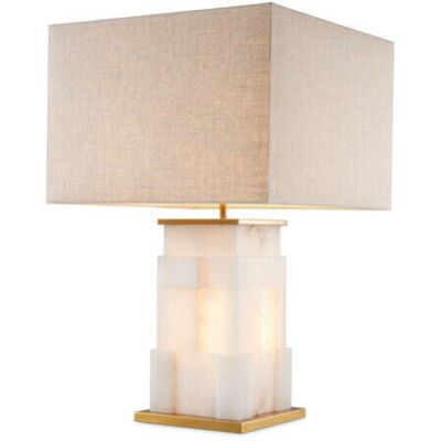 Eichholtz Fabiano bordslampa alabaster Eichholtz Fabiano bordslampa alabaster