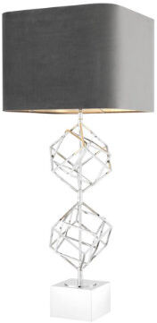 Eichholtz Bordslampa Matrix Nickel Eichholtz Bordslampa Matrix Nickel
