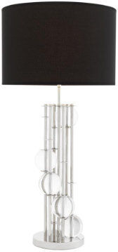 Eichholtz Lorenzo bordslampa nickel Eichholtz Lorenzo bordslampa nickel