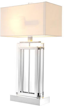 Eichholtz Bordslampa Arlington Silver Eichholtz Bordslampa Arlington Silver