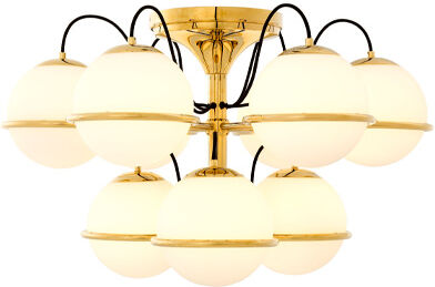 Eichholtz Nerano taklampa guld Eichholtz Nerano taklampa guld