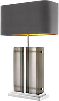 Eichholtz Solana bordslampa nickel Eichholtz Solana bordslampa nickel