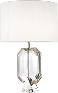 Eichholtz Emerald bordslampa nickel inkl lampskärm Eichholtz Emerald bordslampa nickel inkl lampskärm
