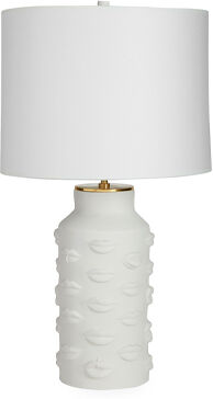 Inside too as Gala Lips bordslampa vit Inside too as Gala Lips bordslampa vit