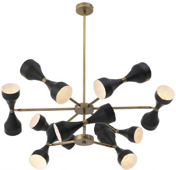 Eichholtz Cordero taklampa svart Eichholtz Cordero taklampa svart
