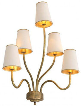 Eichholtz Bergerac vägglampa mässing M Eichholtz Bergerac vägglampa mässing M
