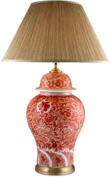 Eichholtz Palmarito bordslampa röd Eichholtz Palmarito bordslampa röd