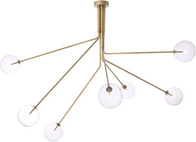 Eichholtz Topaz taklampa mässing Eichholtz Topaz taklampa mässing