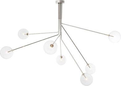 Eichholtz Topaz taklampa nickel Eichholtz Topaz taklampa nickel