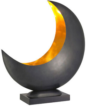 Eichholtz Half Moon bordslampa svart/mässing Eichholtz Half Moon bordslampa svart/mässing