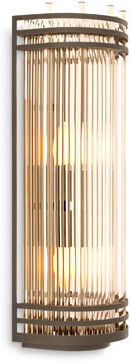 Eichholtz Gulf vägglampa brons L Eichholtz Gulf vägglampa brons L